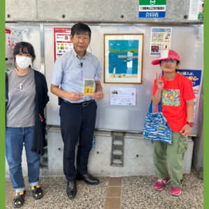 レンタルアート事例_岡山ダイハツ_津山店_アーティスト・ben